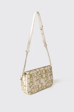 Borse A Mano|Borse A Tracolla^Gaëlle Reg shoulder strap jacquard con logo in metallo • - Paris Naturale