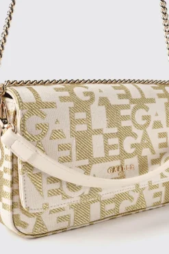 Borse A Mano|Borse A Tracolla^Gaëlle Reg shoulder strap jacquard con logo in metallo • - Paris Naturale