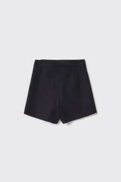 Gonne & Shorts^Gaëlle Short in cady con pinces sul davanti • - Paris Nero