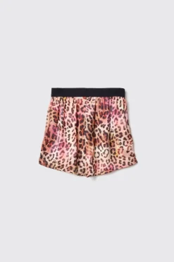 Gonne & Shorts^Gaëlle Short in raso stampato • - Paris Macula