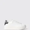 Scarpe^Gaëlle Sneakers addict in action leather con patch in denim • - Paris Denim black