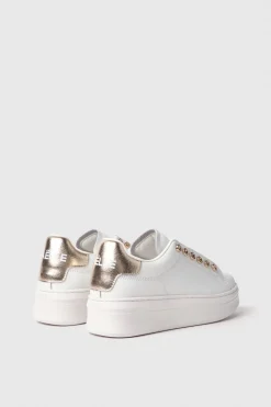 Sneakers^Gaëlle Sneakers addict in action leather con strass • - Paris Oro