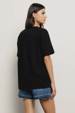 T-Shirt^Gaëlle T shirt paricollo • - Paris Nero