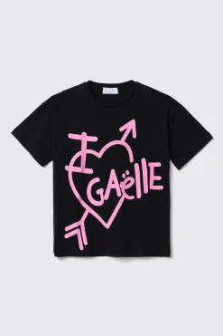 T-Shirt^Gaëlle T shirt paricollo • - Paris Nero