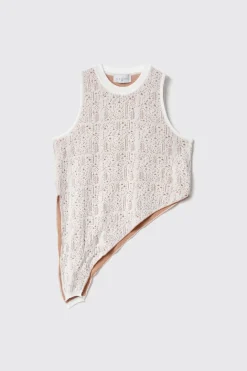 Top|Maglieria^Gaëlle Top in maglieria • - Paris Off white