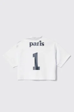 T-Shirt^Gaëlle T-shirt con scollo a v • - Paris Bianco