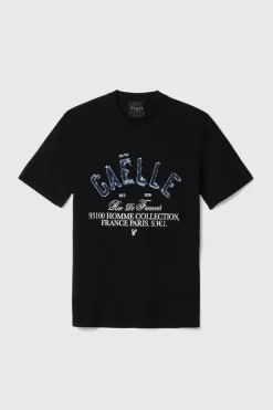 T-Shirt^Gaëlle T-shirt con stampa • - Paris Nero