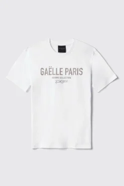 T-Shirt^Gaëlle T-shirt in jersey girocollo con stampa • - Paris Bianco