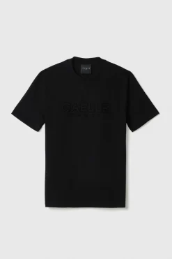 T-Shirt^Gaëlle T-shirt in jersey girocollo con applicazione embossing • - Paris Nero