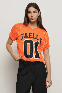 T-Shirt^Gaëlle T-shirt scollo a v • - Paris Arancio