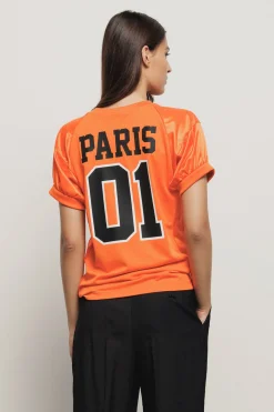 T-Shirt^Gaëlle T-shirt scollo a v • - Paris Arancio